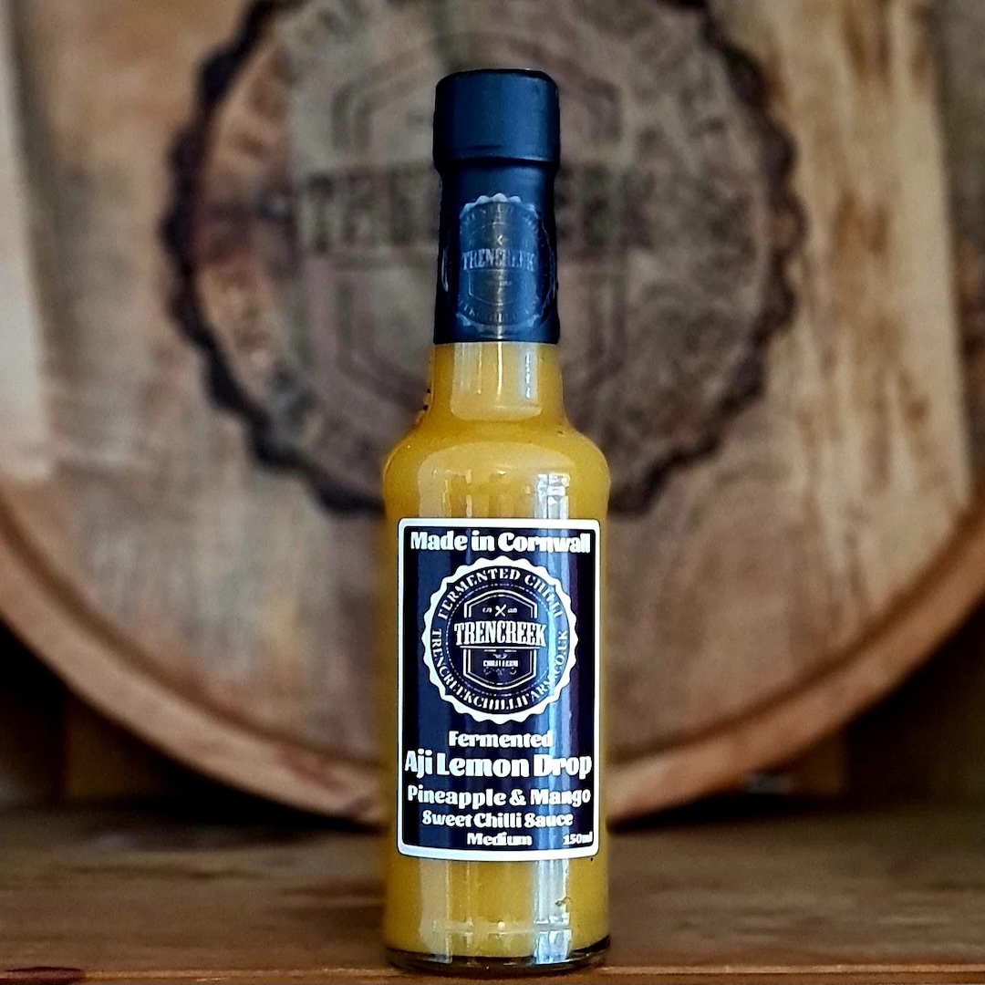 Trencreek Chilli Farm : Aji Lemon Drop, Pineapple and Mango (150ml) 5.95