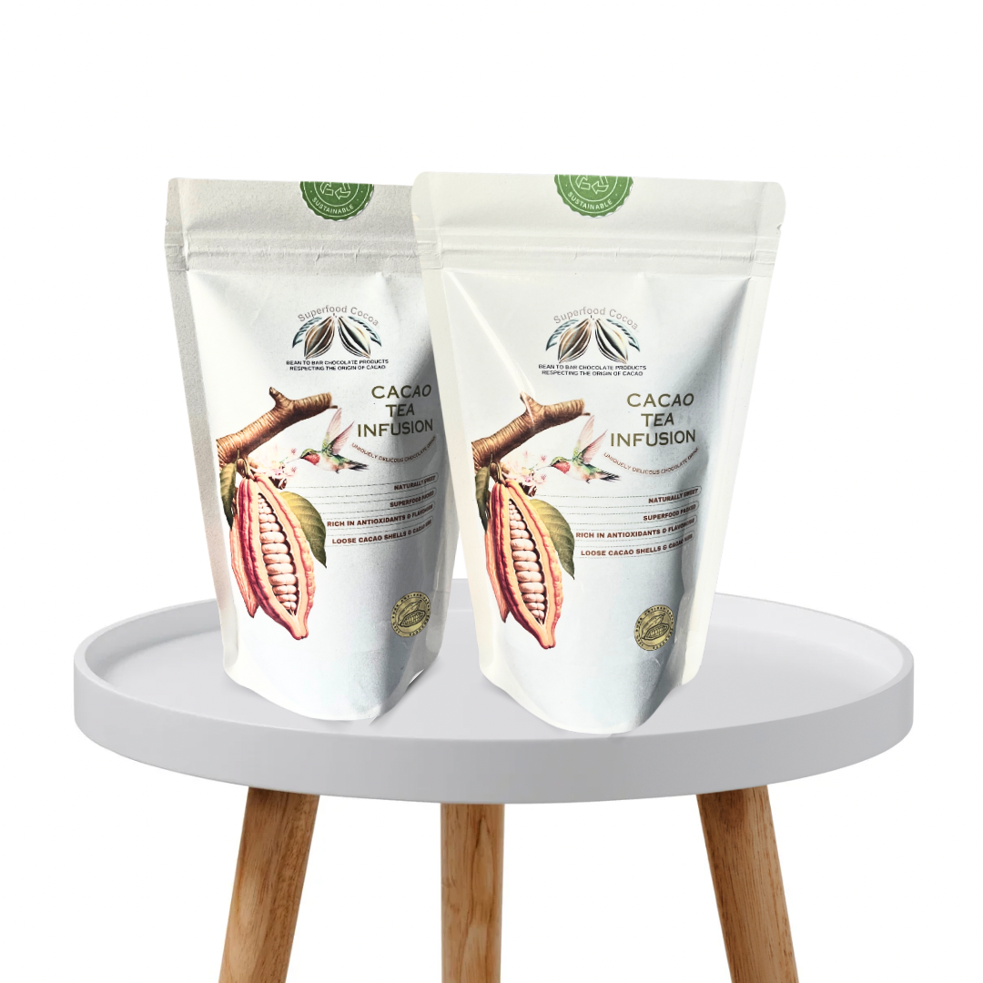 Cacao Tea Infusion (144g) With Free Infuser by Superfood Cocoa
