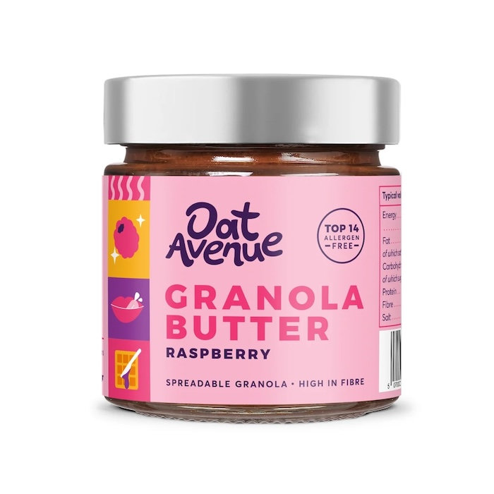 Oat Avenue : Raspberry Granola Butter (2 × 180g) 11.00