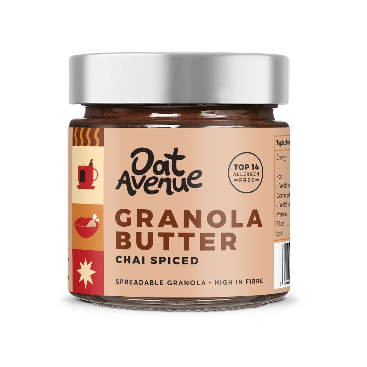 Oat Avenue : Chai Spiced Granola Butter (2 × 180g) 11.00