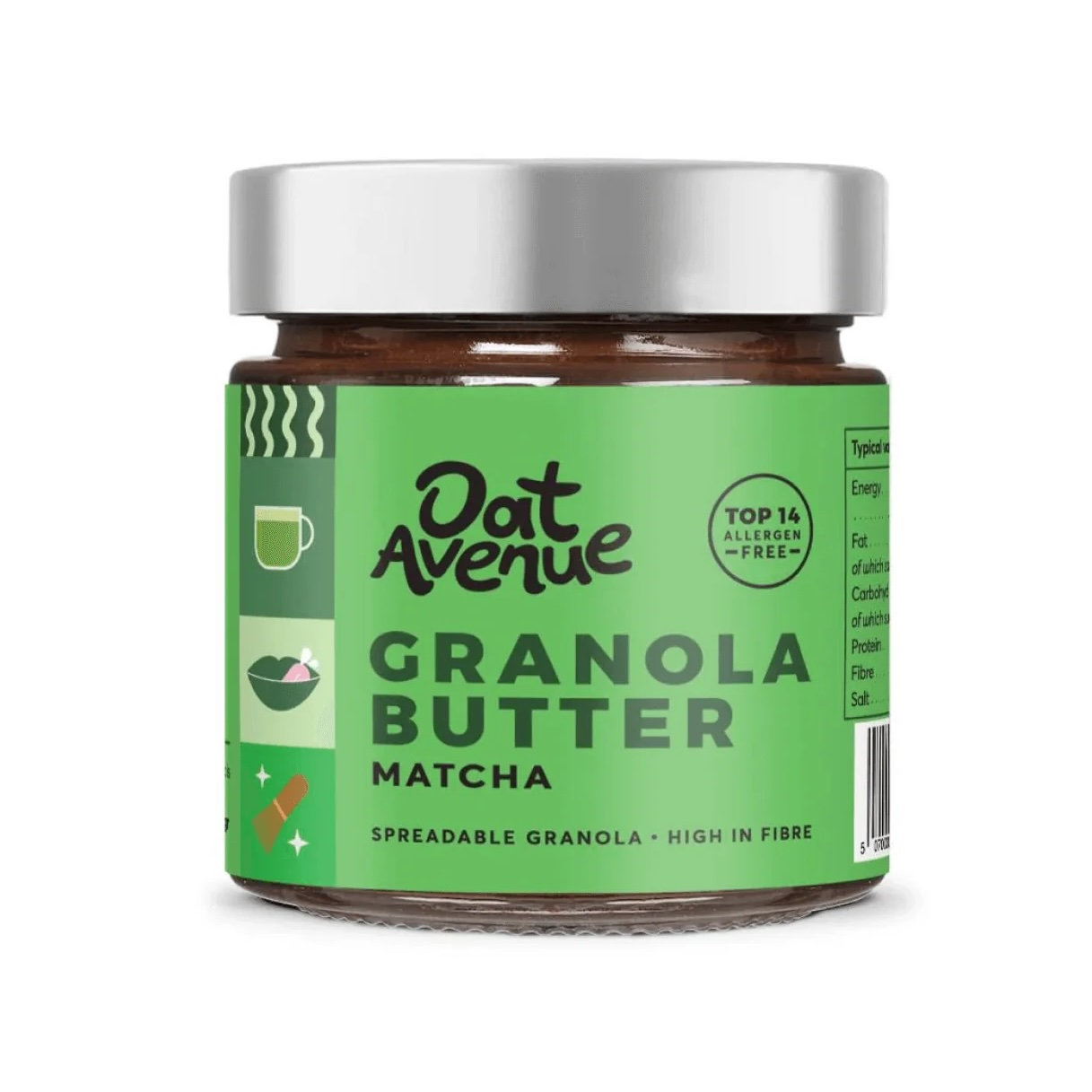 Oat Avenue : Matcha Granola Butter (2 × 180g) 11.00