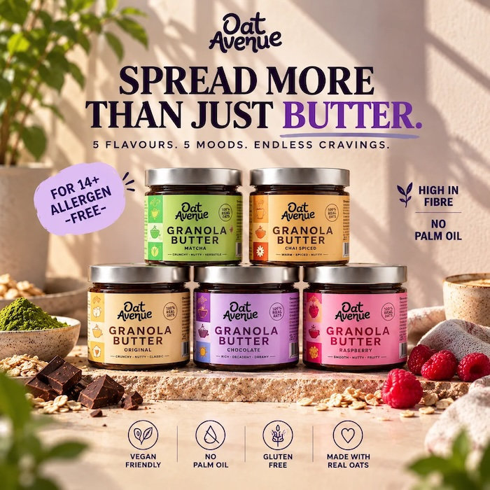 Oat Avenue : Ultimate Granola Butter Bundle (5 × 180g) 27.00